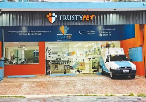 Fachada de Clínica Veterinária