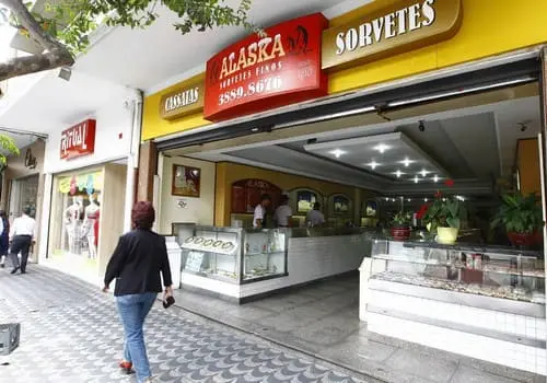 Fachada de Sorveteria